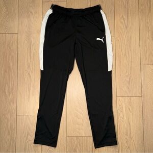 Puma Speed Men's Training Pants Black White Athletic Large